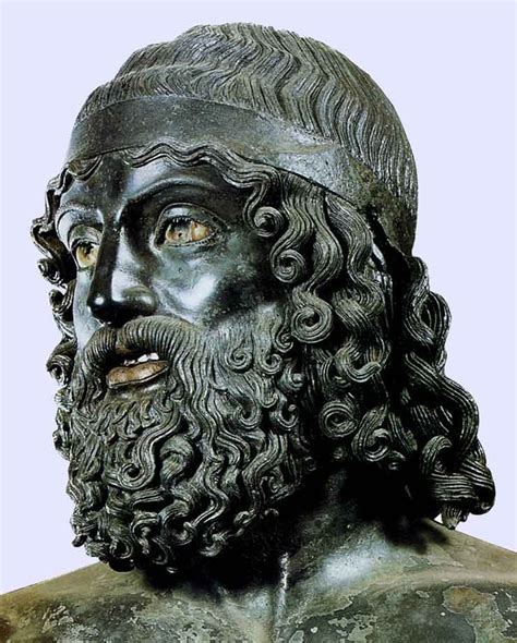 riace bronze statue